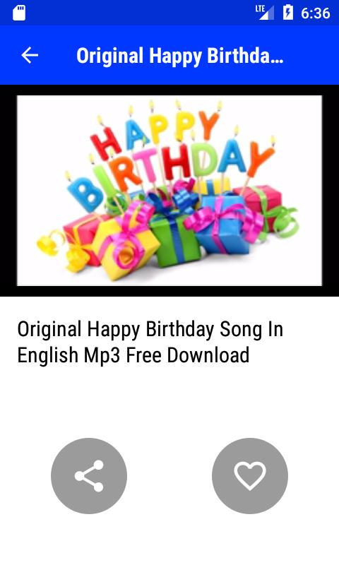 Tamil happy birthday song mp3 free download english